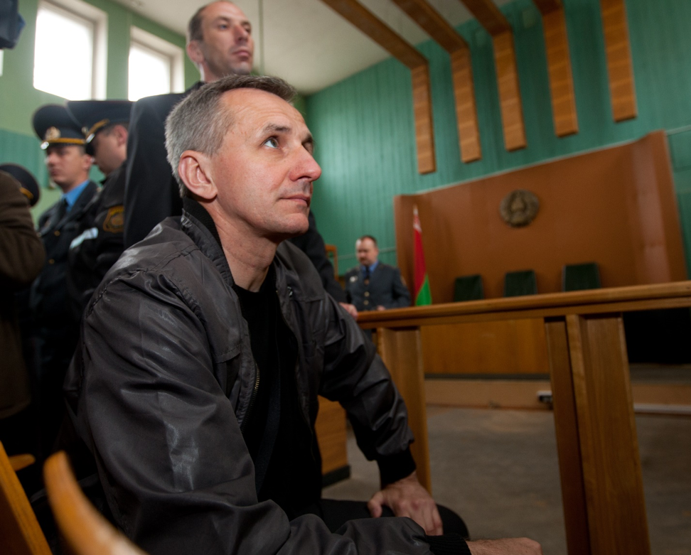 Сергей Возняк в зале суда