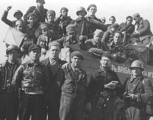 Бойцы 14-й интербригады. 1937 год