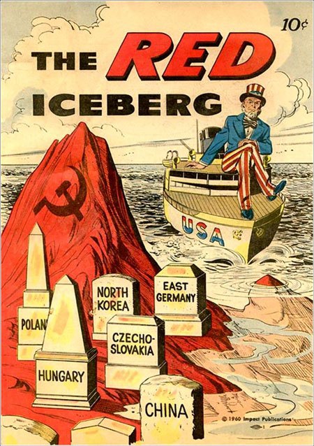 Американский плакат времен холодной войны