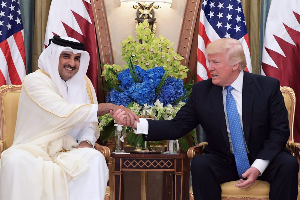 Встреча эмира Катара и президента США, 2017 год