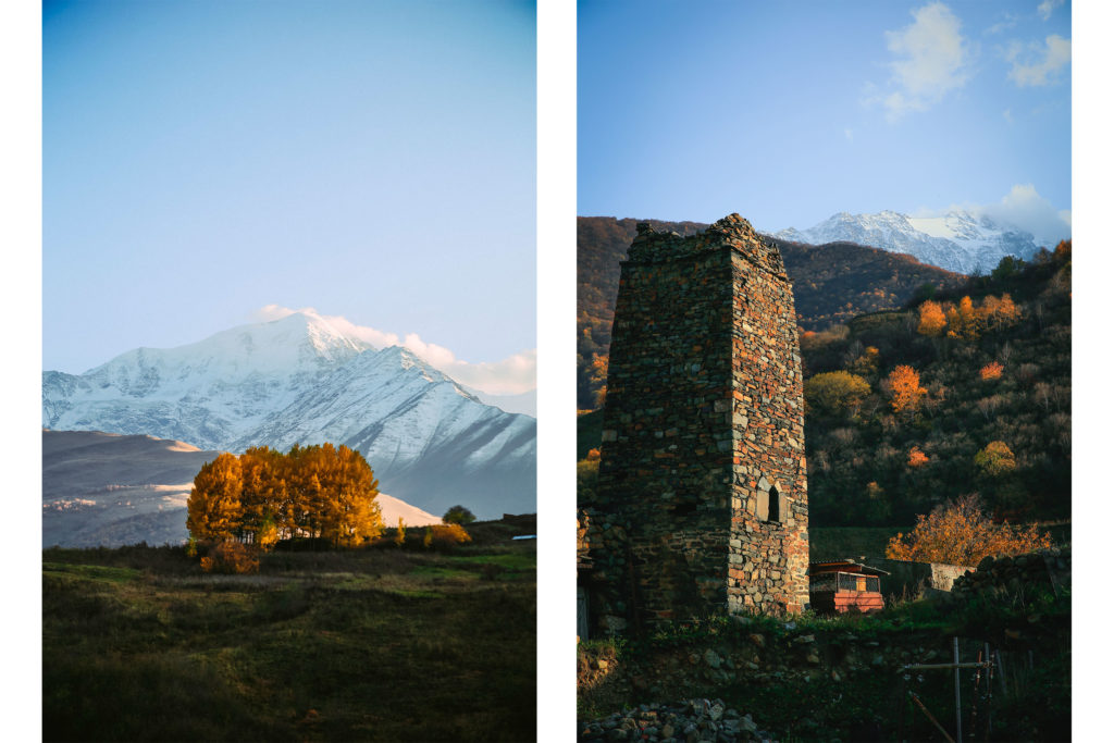 Живописные пейзажи Северной Осетии