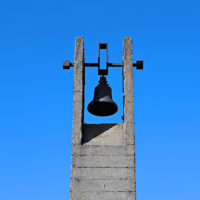 Memorial funeral bells in Khatyn